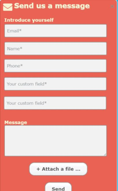 screenshot of Live Chat Alternative